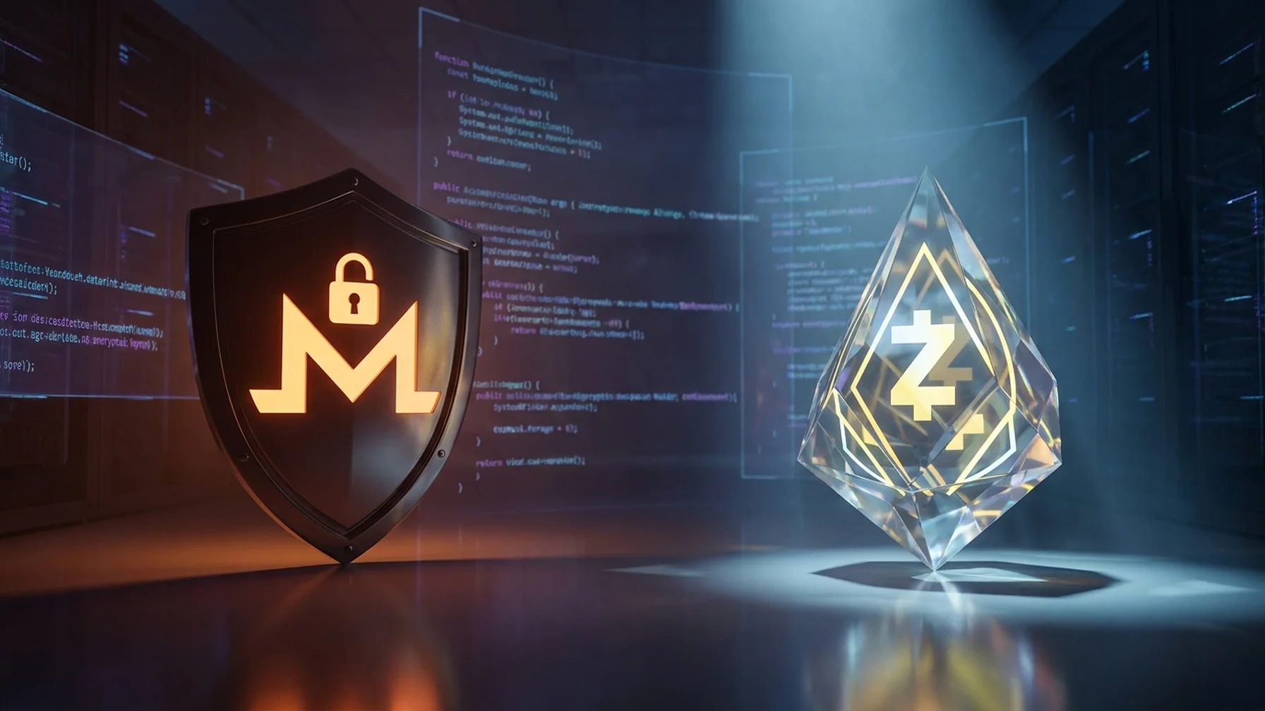 Monero vs. Zcash: A Deep Dive into Privacy Features